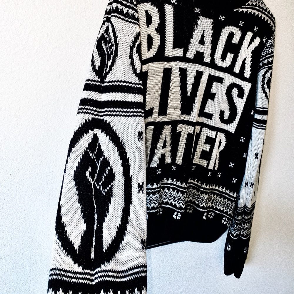BlackLivesMatter Kitted Sweater